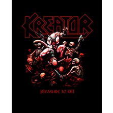 Kreator Pleasure To Kill Büyük Sırt Patch Yama