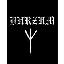 Burzum Logo Büyük Sırt Patch Yama
