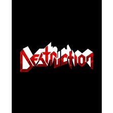 Destruction Logo Büyük Sırt Patch Yama
