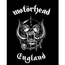 Motörhead England Büyük Sırt Patch Yama