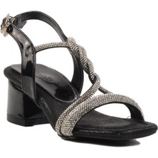 Walkway Rocky Siyah Hafif Çocuk Topuklu Ayakkabı 07 P