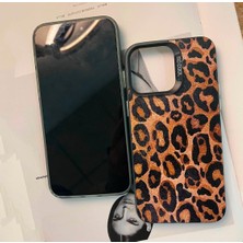 Apple Iphone 11 Uyumlu Leopar Baskılı Telefon Kılıfı