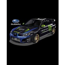 Subaru Monster Büyük Sırt Patch Yama