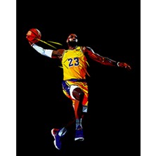 Lebron J. Color Büyük Sırt Patch Yama