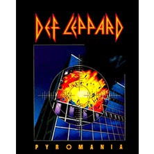 Def Leppard Pyromania Büyük Sırt Patch Yama