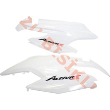 Honda Activa S Arka Grenaj Sol & Sağ (Sele Altı) (Beyaz) (Yeni Model)