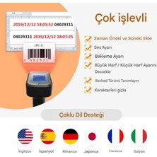 Tera HW0006 Ekranlı Kablosuz 1d 2d Qr Barkod Okuyucu | Şarjlı Standlı ve 3'ü 1 Arada (Bluetooth, 2.4G, USB) Bağlantılı
