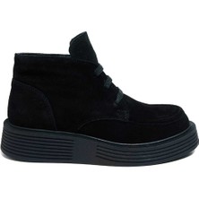 Bestello Bağcıklı Termo Taban Düz Bot 101-Snt22-103 Kadın Bot