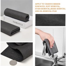 ( 2 Adet ) 40*30 cm Mikrofiber Sihirli Temizleme Bezi Iz Bırakmaz Mutfak Banyo Cam Bezi