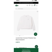 Lcst Oversize Beyaz Sweatshirt