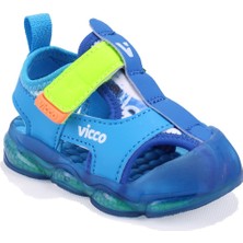 Vicco Live 332b525y217 Beyaz Ortopedik Günlük Işıklı Kız Çocuk Spor Sandalet