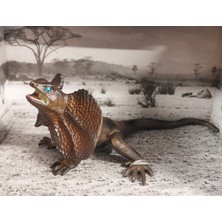 Calimera Toys Hayvan Figürleri Oyuncak Fırfırlı Kertenkele
