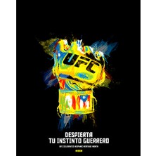 Ufc Despierta Tu Imstimo Guerrero Büyük Sırt Patch Yama