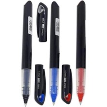 Artlantis Siyah Kırmızı Mavi Pilot Kalem 3 Adet Roller Uçlu Likit Mürekkepli Johnshe 0.5 mm Pilot Kalem JP803