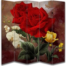 Doğa Temalı Özel Tasarım Paravan Room Divider 180 x 200 cm