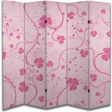 Doğa Temalı Özel Tasarım Paravan Room Divider 180 x 200 cm