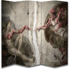 Özel Tasarım Paravan Room Divider 180 x 200 cm