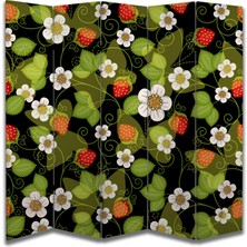 Doğa Temalı Özel Tasarım Paravan Room Divider 180 x 200 cm
