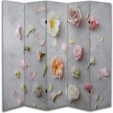 Doğa Temalı Özel Tasarım Paravan Room Divider 180 x 200 cm