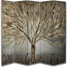Doğa Temalı Özel Tasarım Paravan Room Divider 180 x 200 cm