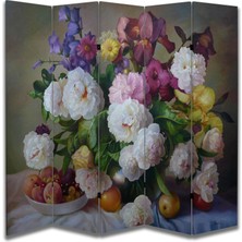 Doğa Temalı Özel Tasarım Paravan Room Divider 180 x 200 cm
