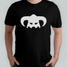 Pixxa The Elder Scrolls V Skyrim Unisex %100 Pamuklu Bisiklet Yaka T-Shirt Model 2