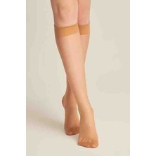 Özge 4 lü Parlak Fit Pantolon Tül Çorap