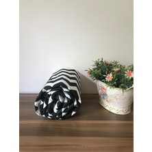 Ütü Masası Kılıfı Büyük Boy Ipli Stoperli Keçeli Kılıfı Örtüsü Bezi 55X140CM Zebra
