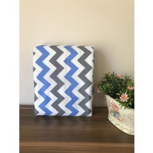 Asev Home Ütü Masası Kılıfı Büyük Boy İpli Stoperli Keçeli Kılıfı Örtüsü Bezi 55 x 140 cm Larissa