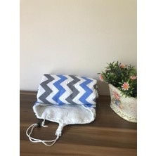 Asev Home Ütü Masası Kılıfı Büyük Boy İpli Stoperli Keçeli Kılıfı Örtüsü Bezi 55 x 140 cm Larissa