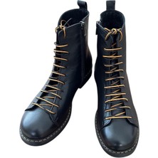 Freefoot Zey-5035   Deri Kadın Bot - Siyah