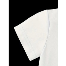 Baskılı Bisiklet Yaka Erkek ve Kız Çocuk Takımı Pamuklu T-Shirt ve Şort, Yazlık Konforlu Takım