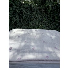 Nakışlı Keten Kumaş 150 x 100