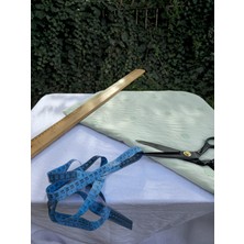 Nakışlı Keten Kumaş 150 x 100