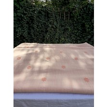 Nakışlı Keten Kumaş 150 x 100