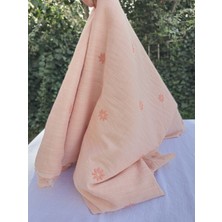 Nakışlı Keten Kumaş 150 x 100
