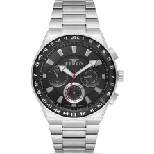 Ferro Gümüş Çelik Kordon Erkek Kol Saati FM11594AWT-A2