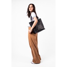 Kadın Büyük Çanta, Tote Bag ,  Deri Çanta