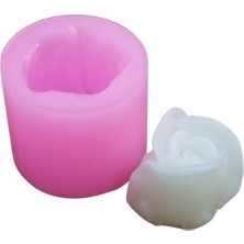 Mum Kalıbı Silikon Gül-6