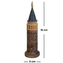 Biblosam Galata Kulesi Biblo - Küçük Boy (16 cm)