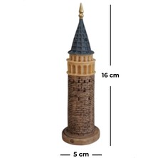 Biblosam Galata Kulesi Biblo - Küçük Boy (16 cm)