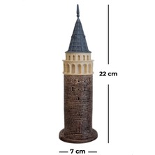 Biblosam Galata Kulesi Biblo - Orta Boy (22 cm)