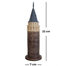 Biblosam Galata Kulesi Biblo - Orta Boy (22 cm)