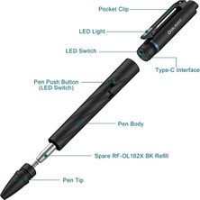 Olıght O'pen Pro 120 Lumens LED Fener Kalem
