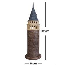 Biblosam Galata Kulesi Biblo - Büyük Boy (27 cm)