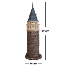 Biblosam Galata Kulesi Biblo - Büyük Boy (27 cm)