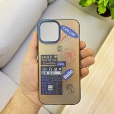 iPhone 12 Pro Max Uyumlu Arka Tarafı Sert Kenarları Yumuşak Justkit Kılıf