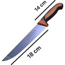 Erinox 3'lü Kurban Bıçak Seti Et, Kemik ve Deri Soyma Bıçağı