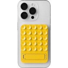 Teleplus Apple iPhone 14 Vantuzlu Yapışkanlı Standlı Tutucu