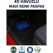 Ssangyong  Torres Evx 2023- Hasırlı 4d Havuzlu Mavi Oto Paspası